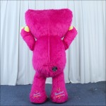 Triangle Monster Red Inflatable Mascot Costume