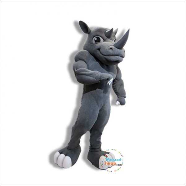 College Sports Rhino Mascot Costume