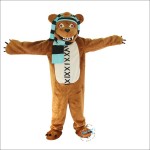 Violent Bear Cartoon Mascot Costume