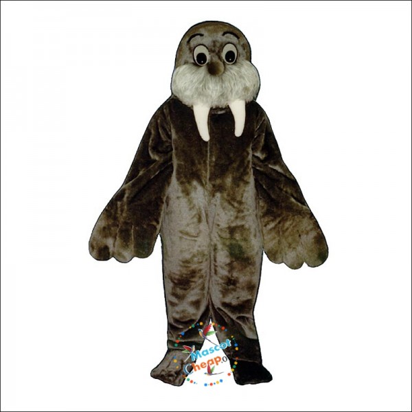Wally Walrus Mascot Costume