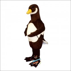 White Belly Goose Mascot Costume