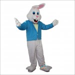 White Rabbit Bunny Cartoon Mascot Costume
