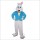 White Rabbit Bunny Cartoon Mascot Costume