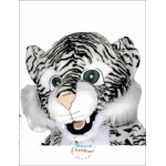 White Tiger Mascot Costume