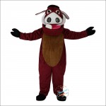 Wild Boar Pig Cartoon Mascot Costume