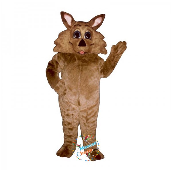 Wild Coyote Mascot Costume