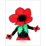 Lovely Wildflowers Mascot Costume