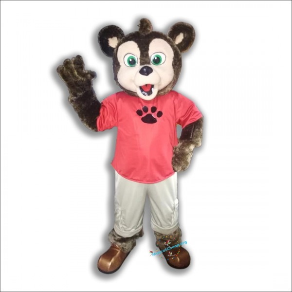 Wiley The Wolf Mascot Costume