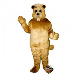 Willy Beaver Mascot Costume