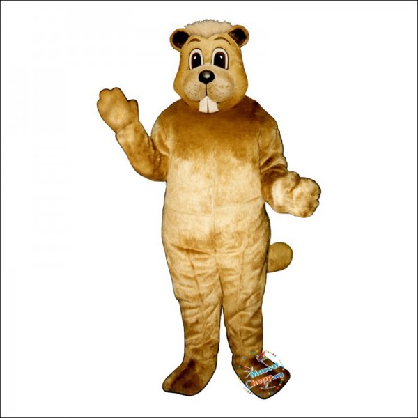 Willy Beaver Mascot Costume