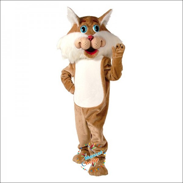 Wirey Wildcat Mascot Costume