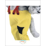 Long Plush Wolf Mascot Costume
