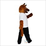 Wolfhound Wolf Dog Shepherd Dog Mascot Costume