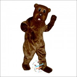 Woody Beaver Mascot Costume