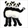 Wwf Panda Mascot Costume