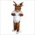 Yellow Brown Elk Moose Wapiti Cartoon Mascot Costume