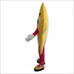 Yellow Five-Pointed Star Cartoon Mascot Costume