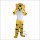 Yellow Sport Tiger Mascot Costume