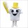 Yellow Toothbrush Teeth Mascot Costume