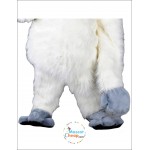 Long Plush Yeti Mascot Costume