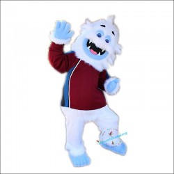 Yeti Mascot Costume