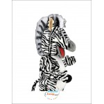 Zebra Mascot Costume Free Shipping