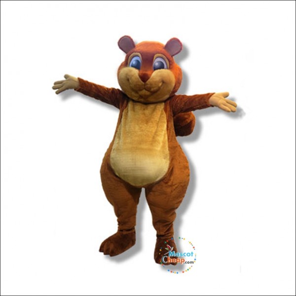 Happy Lovely Squirrel Mascot Costume