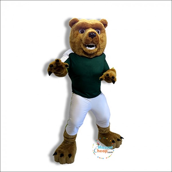 Sport College Bear Mascot Costume