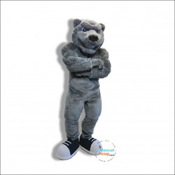 Power College Bear Mascot Costume